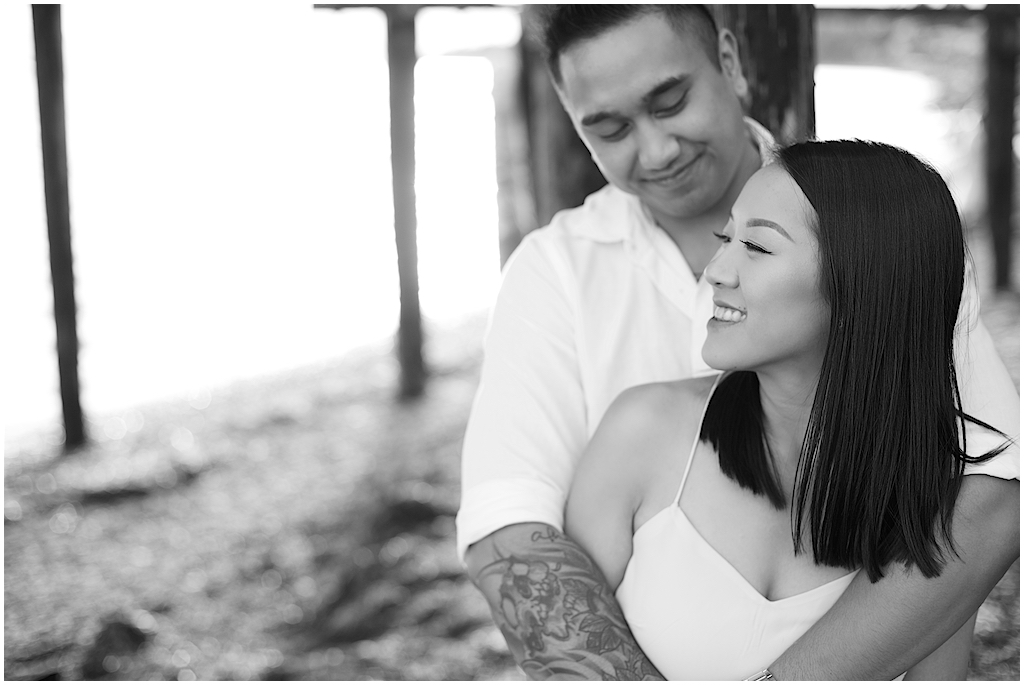 Annie + Rae's Engagement Session | White Rock Pier